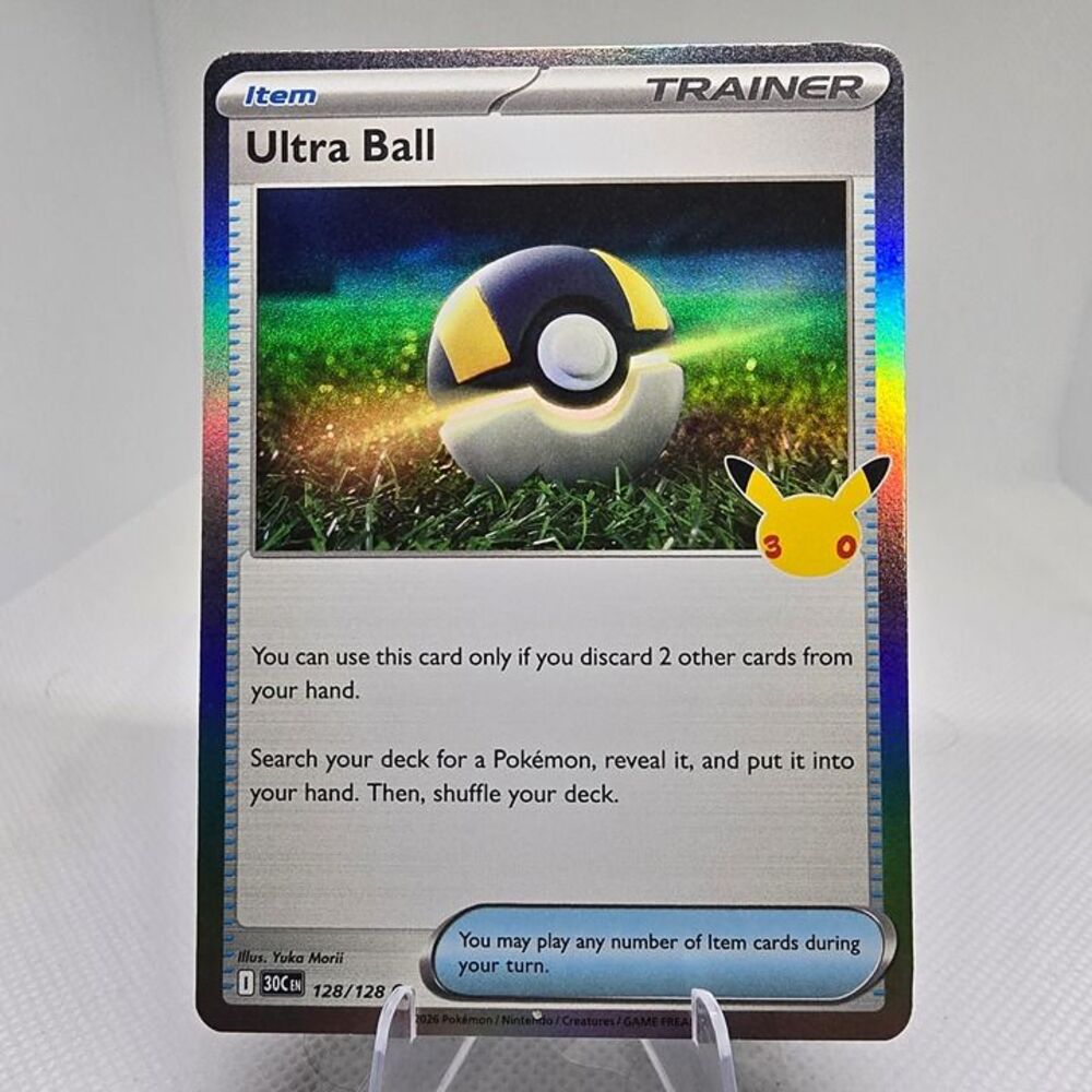 Ultra Ball #128 Pokemon 30th Celebration